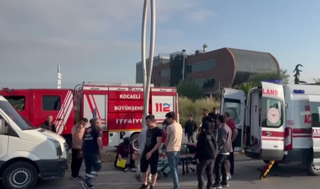 İşçi Servisleri Çarpıştı