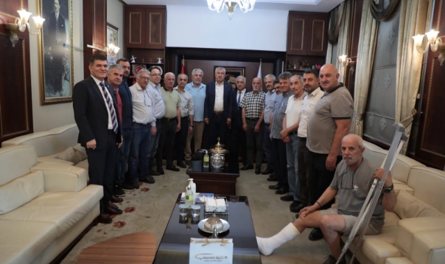 Karşıyaka Derneklerinden Başkan Karalar’a Ziyaret