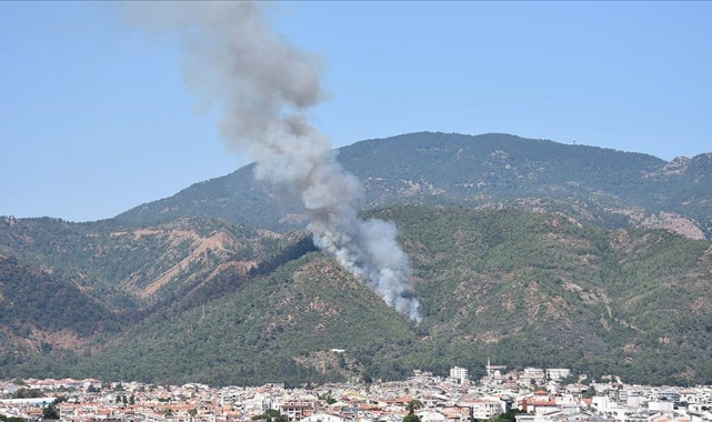 Marmaris'te Orman Yangını