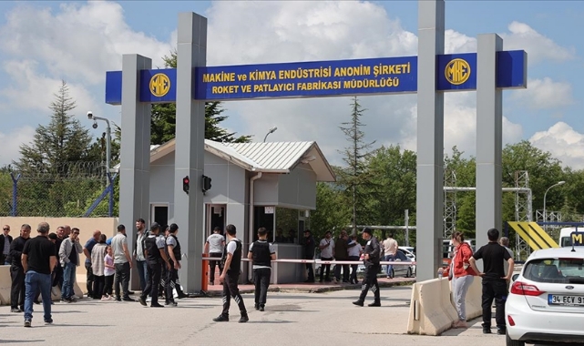 MKE Roket Ve Patlayıcı Fabrikası'nda Patlama
