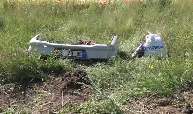 Otomobil Devrildi: 5 Yaralı