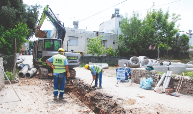 Ulubatlı Hasan Mahallesi’nin Altyapısı Yenileniyor