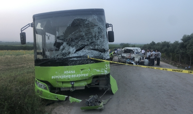 Yumurtalık Yolunda Feci Kaza:2 Ölü, 10 Yaralı