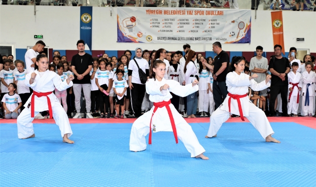 Yüreğir'de Yaz Spor Okulları Başladı