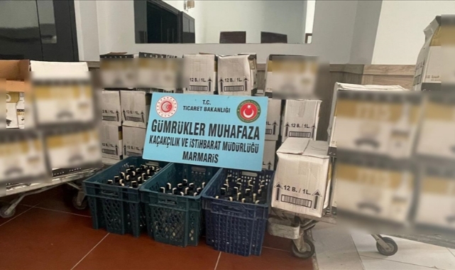 2 Bin 199 Şişe Sahte İçki Ele Geçirildi