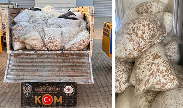 25 Milyon 450 Bin Makaron Ele Geçirildi