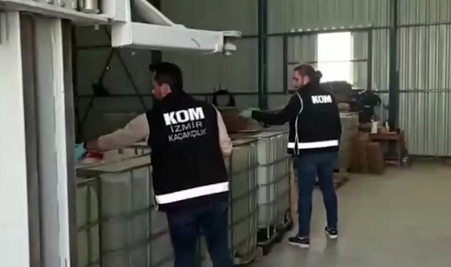 42 Bin 114 Litre Etil Alkol Eve Geçirildi