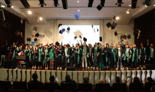 AOSB Teknik Bilimler Myo’dan 110 Öğrenci Mezun Oldu