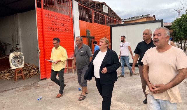 Başkan Erdem'den Mağdur Esnafa Destek