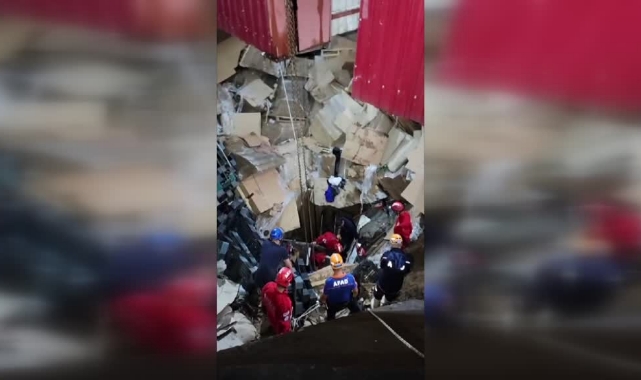 Fabrikanın Zemini Çöktü