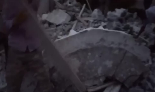Fırtına Nedeniyle Minare Yıkıldı
