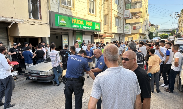 HÜDAPAR Adana İl Başkanlığı'nda Bıçaklı Saldırı