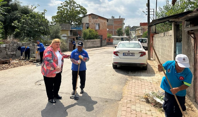 Mavi Şimşekler, Ceyhan’ı Köşe Bucak Temizliyor