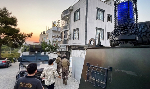 Mersin'de Terör operasyonu