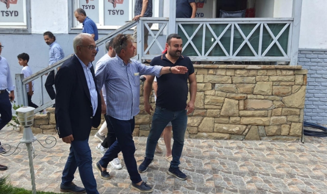 MHP İl Başkanı Kanlı&#039;dan TSYD’ye Destek Ziyareti