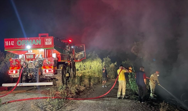 Ormanı Yaktığı İddia Edilen Şüpheli Gözaltına Alındı