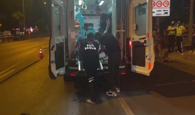 Otomobilin Çarptığı Motosikletin Sürücüsü Öldü