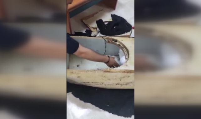 Otomobilin Ses Sisteminden Uyuşturucu Çıktı