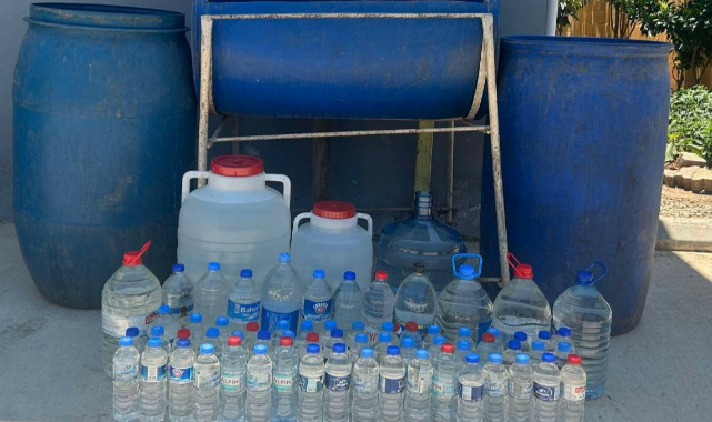 Sahte İçki Ele Geçirildi