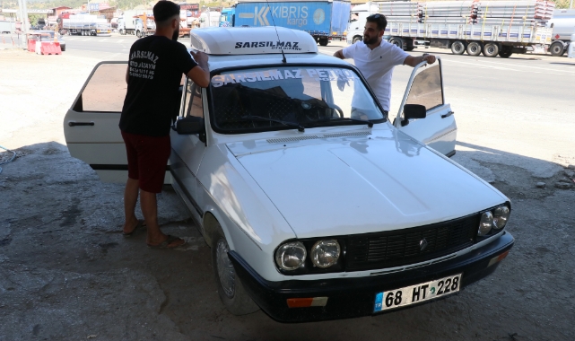 1991 Model Aracına Klima Taktırdı