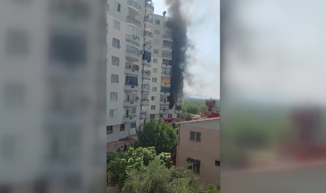 Apartman Dairesinde Çıkan Yangın Korkuttu