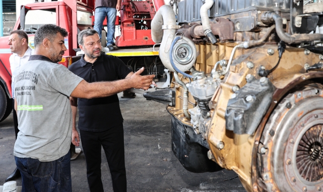 Başkan Kocaispir Şantiyede İşçilerle Buluştu