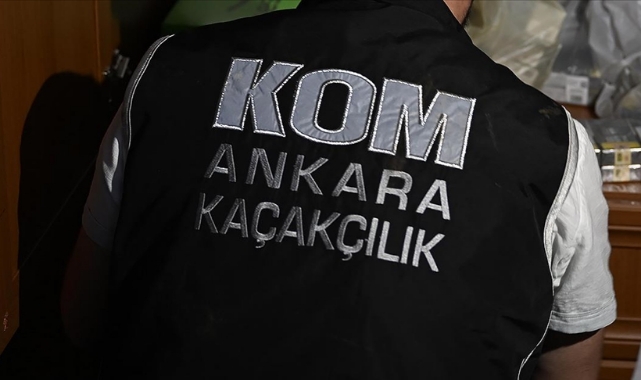 Başkentte Kaçakçılık Operasyonu