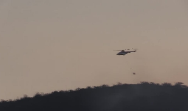 Çanakkale'de Orman Yangını Büyüyor