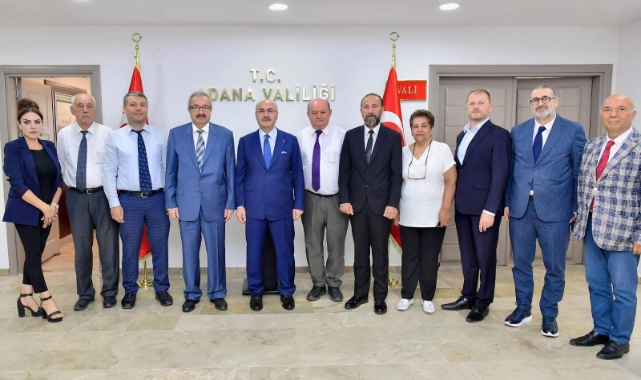 ÇGC Yönetimi Vali Köşger’i ziyaret etti