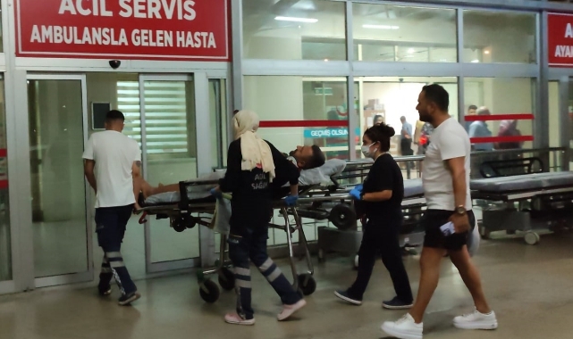 Devrilen Motosikletin Sürücüsü Yaralandı