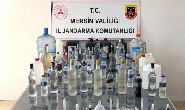 Evinde 100 Litre Sahte İçki İle Yakalandı