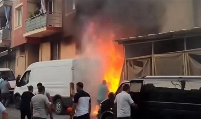 Gıda Ürünleri Deposunda Korkutan Yangın