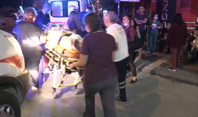 Hastanenin Acil Servis Bölümünde Yangın