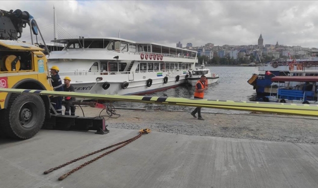 İETT Otobüsü Denize Düştü