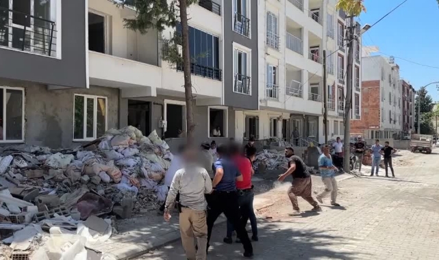 İki Aile Arasında Taşlı Sopalı Kavga