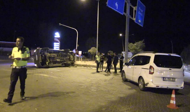 Kavşakta Feci Kaza:7 Yaralı
