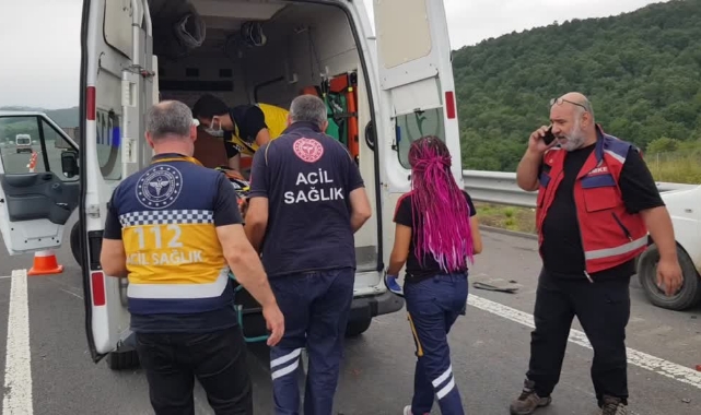 Otoyolda Zincirleme Trafik Kazası