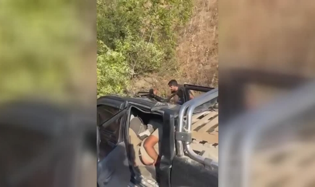 Pikabın Üzerine Kaya Düştü; Ölü Ve Yaralılar Var