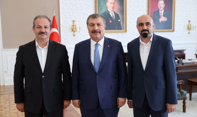 Sağlık-Sen'den Bakan Koca'ya Ziyaret
