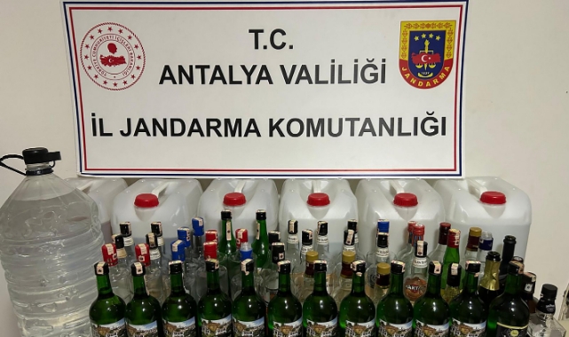 Sahte Ve Kaçak İçki Ele Geçirildi