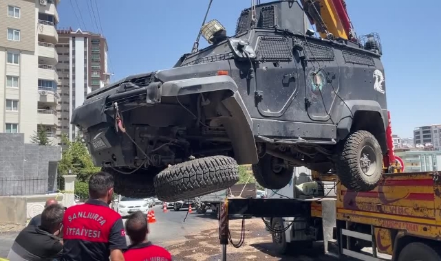 Zırhlı Aracının Devrilmesi Sonucu 1 Polis Şehit Oldu