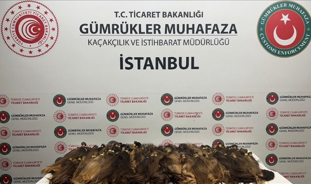 1,3 Milyon Lira Değerinde Kaçak İnsan Saçı Ele Geçirdi