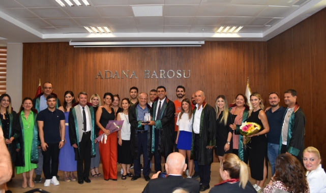 30 Ve 35. Yılını Tamamlayan Avukatlara Plaket Verildi