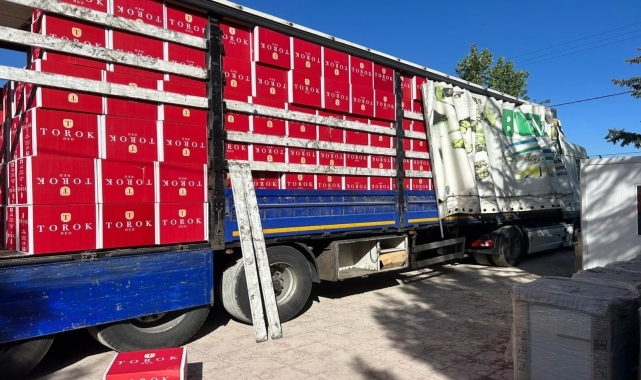 63 Bin 850 Karton Makaron Ele Geçirildi