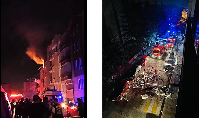 Açık Bıraktığı Ocak Patlamış