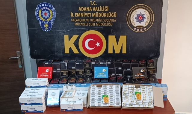 Adana'da Kaçakçılık Operasyonu