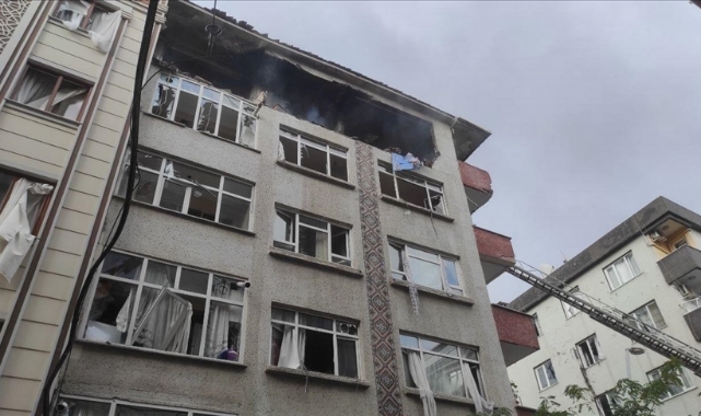Apartman Dairesinde Patlama