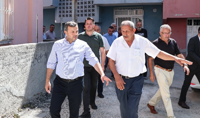 Başkan Kocaispir Yenidoğan Sokaklarında