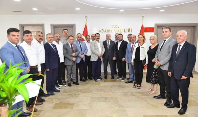 Başkent Adana  Platformundan Vali’ye Ziyaret
