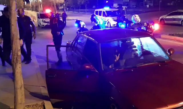 "Dur" İhtarına Uymayan Araçtan Sentetik Madde Çıktı